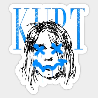 Kurt cobain Sticker